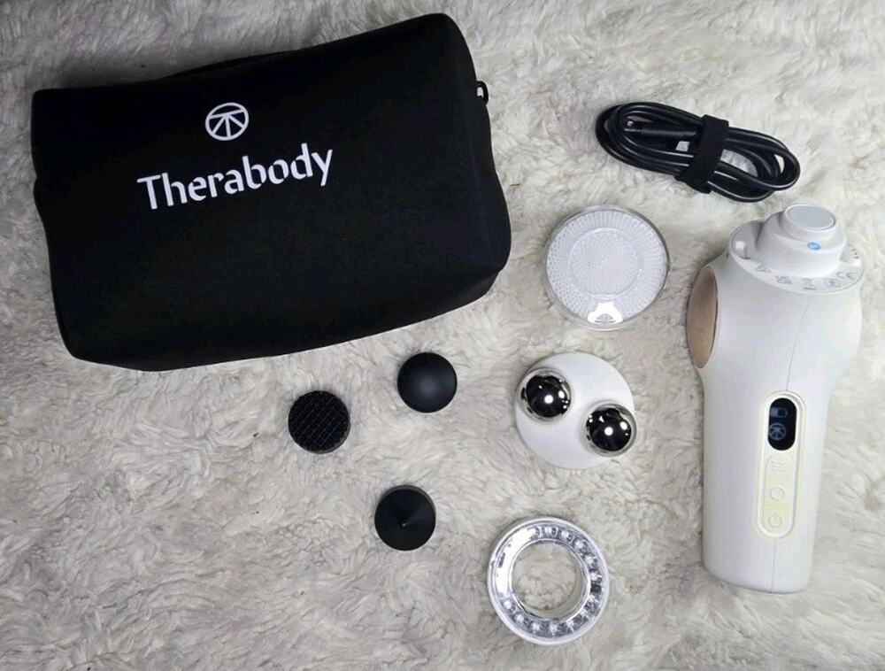 Therabody TheraFace PRO - With Attachments, Case And Charger